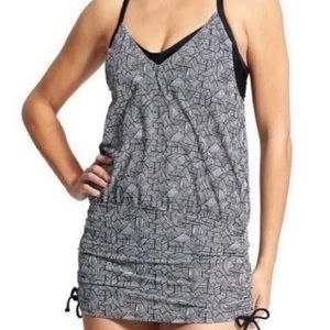 ATHLETA LAGUNA SIDE SCRUNCH TANKINI 38D/DD